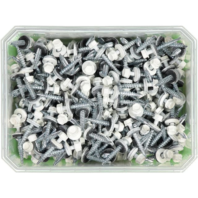 FARMARSKRUV 4,8X35 VIT 250ST                 441302 | Beijerbygg Byggmaterial