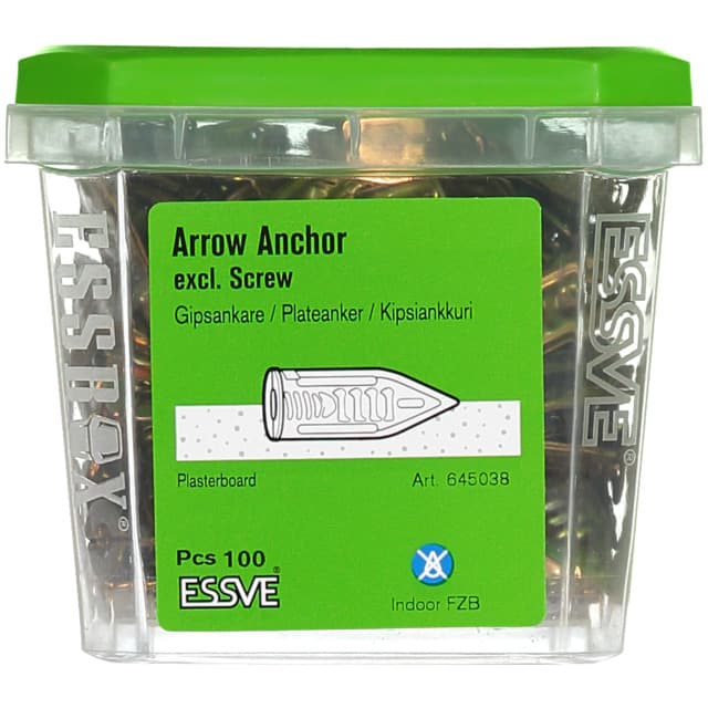 GIPSANKARE ARROW ANCHOR 3,5MM 100ST | Beijerbygg Byggmaterial