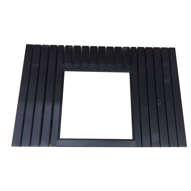 TOPP MED HÅL HORIZONT FÖR INSATS SVART | Beijerbygg Byggmaterial