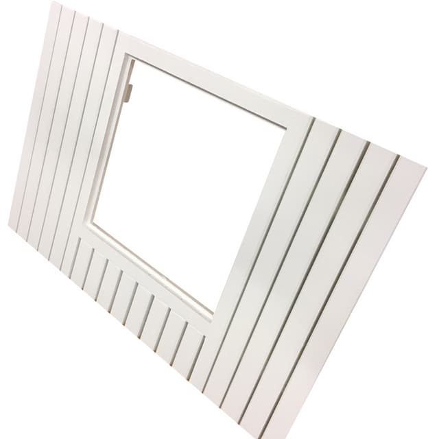 TOPP MED HÅL HORIZONT FÖR INSATS VIT | Beijerbygg Byggmaterial