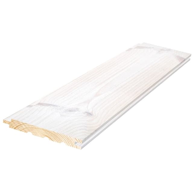 PANEL SJÖBOD SNÖ FURU ÄNDSP 13X120X4500 8ST | Beijerbygg Byggmaterial