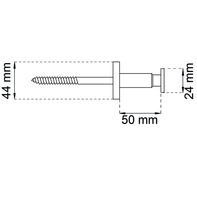 LEDSTÅNGSBESLAG 951 MÄSSING | Beijerbygg Byggmaterial