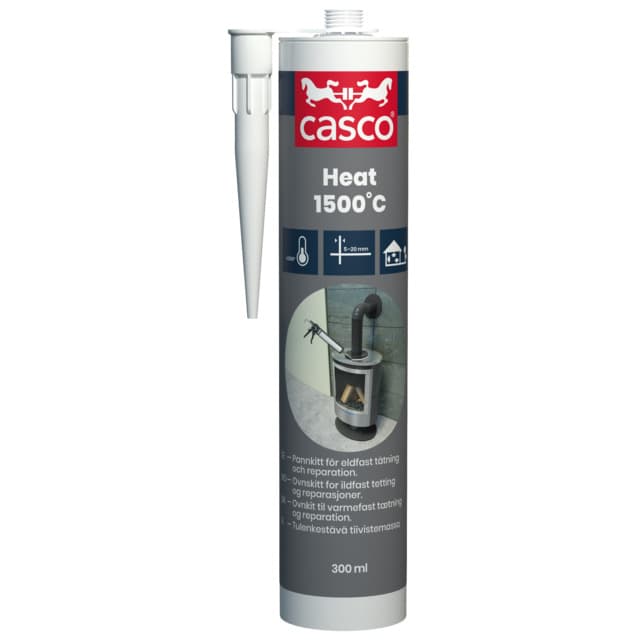 FOGMASSA HEAT 1500C 300ML 494364 | Beijerbygg Byggmaterial