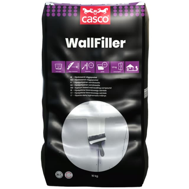 VÄGGSPACKEL WALLFILLER CASCO 10KG | Beijerbygg Byggmaterial