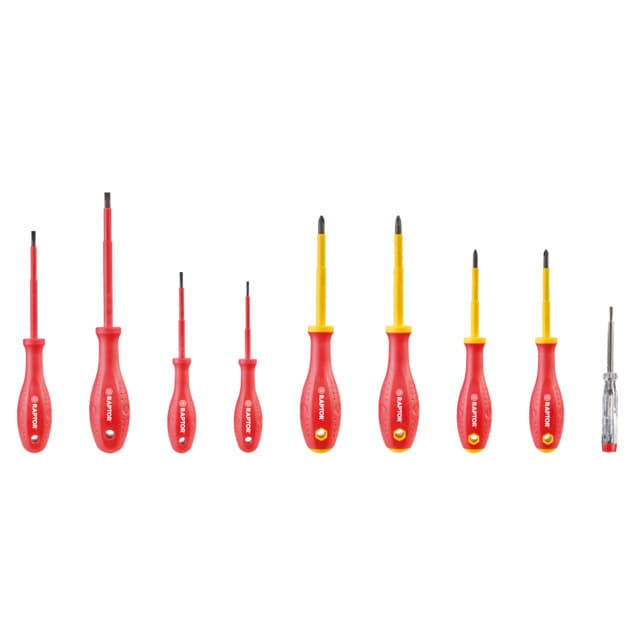 SKRUVMEJSELSATS 9 DELAR RAPTOR VDE - 1 000 V | Beijerbygg Byggmaterial