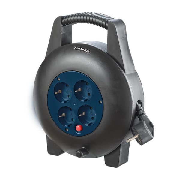 KABELVINDA 10M 4-VÄGS RAPTOR INOMHUS TERMOSÄK 1,5 MM JORD | Beijerbygg Byggmaterial