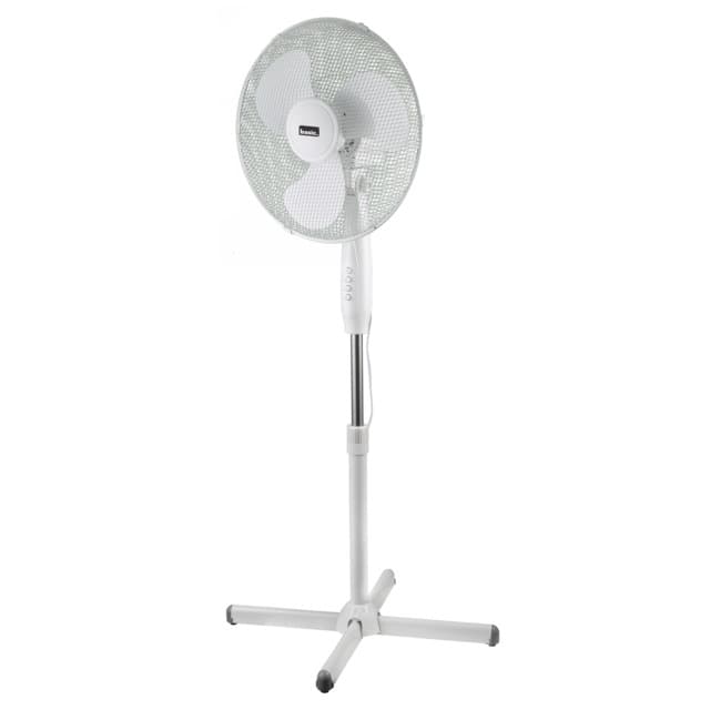 GOLVFLÄKT VIT 41CM BASIC 230V 45W 3 HASTIGHETER | Beijerbygg Byggmaterial