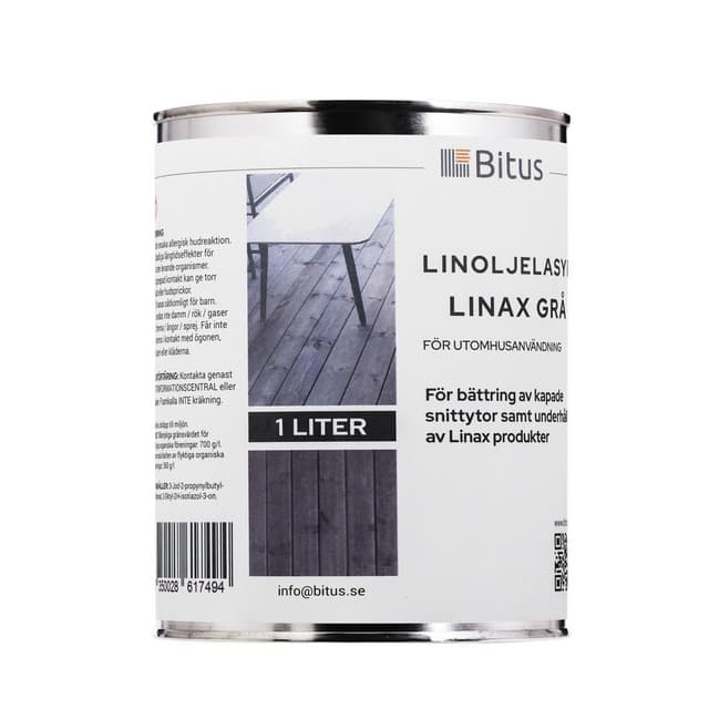 OLJA LINAX GRÅ 1L | Beijerbygg Byggmaterial