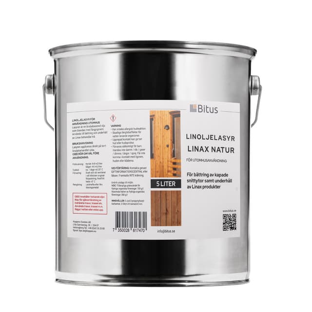 OLJA LINAX NATUR 5L | Beijerbygg Byggmaterial