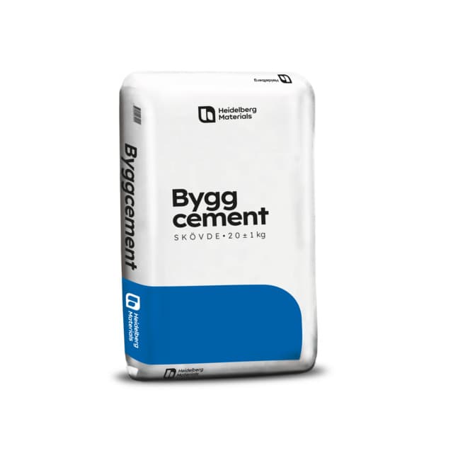 BYGGCEMENT 20 KG (48) | Beijerbygg Byggmaterial