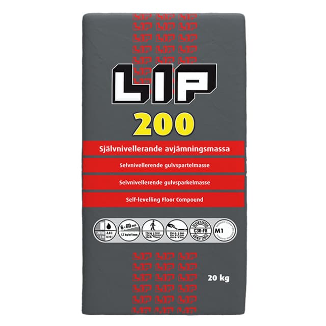 AVJÄMNINGSMASSA LIP 200 20KG | Beijerbygg Byggmaterial