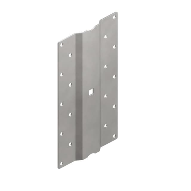 FÄSTPLÅT FASADSTEGE SVART | Beijerbygg Byggmaterial