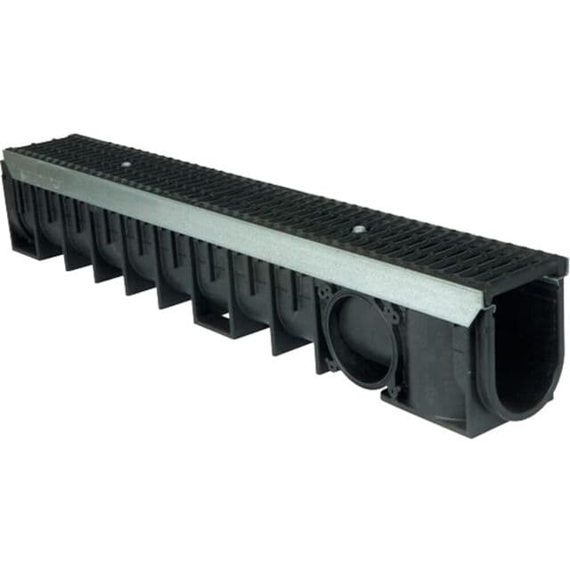 MARKRÄNNA C-250 SPALTG GJUTJÄRN 1000X136X170MM | Beijerbygg Byggmaterial