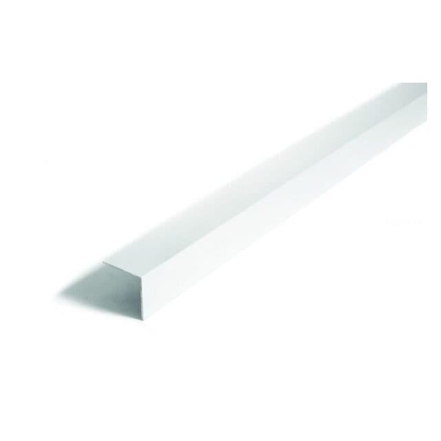 HÖRNSKYDD 20X20MM VIT 300CM ALUMINIUM 1MM | Beijerbygg Byggmaterial