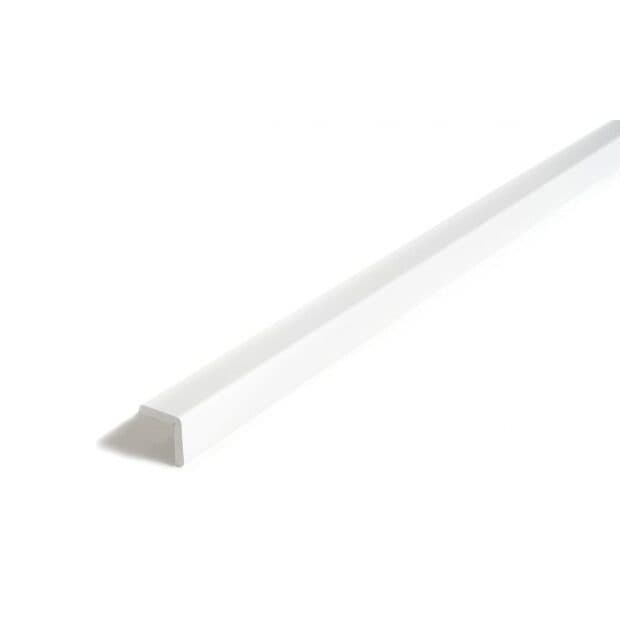 HÖRNSKYDD 30X30MM VIT 270CM HÅRDPLAST 6MM | Beijerbygg Byggmaterial