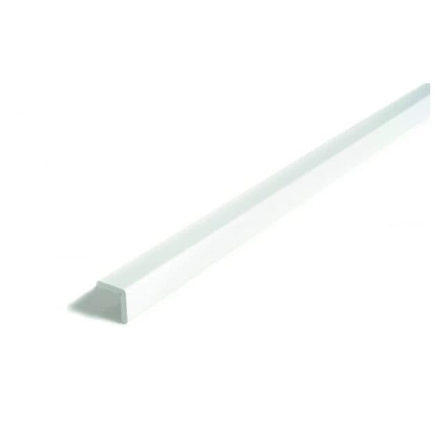 HÖRNSKYDD 20X20MM VIT 270CM HÅRDPLAST 6MM | Beijerbygg Byggmaterial