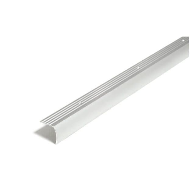 TRAPPKANTLIST 29X29MM SILVER 200CM INKLUSIVE SKRUV | Beijerbygg Byggmaterial