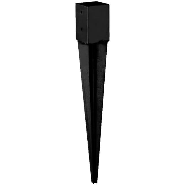 STOLPFUNDAMENT SPJUT SVART 96X96X750MM | Beijerbygg Byggmaterial