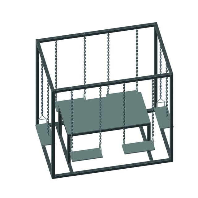 PERGOLAGUNGA M BORD 6P 2200X1400X2100CM | Beijerbygg Byggmaterial