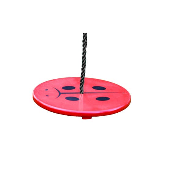 GUNGA NYCKELPIGA RÖD/SVART 30X30X1,8CM REP=180CM | Beijerbygg Byggmaterial