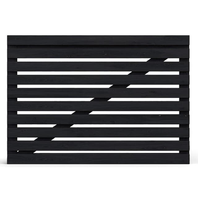 DÖRR TILL UTEKÖK SVART 80X56,5CM | Beijerbygg Byggmaterial