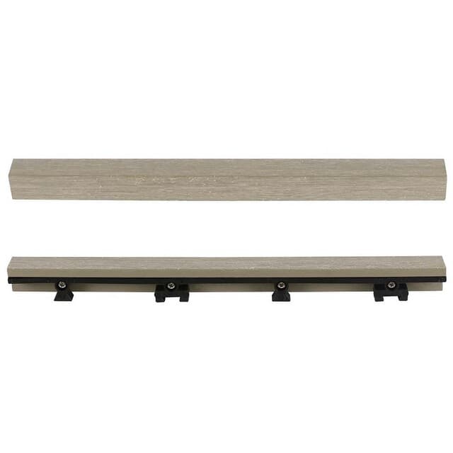 KANTLIST FÖR KOMPOSITTRALL INV HÖRN ANTIK 30X2,5CM 2ST | Beijerbygg Byggmaterial