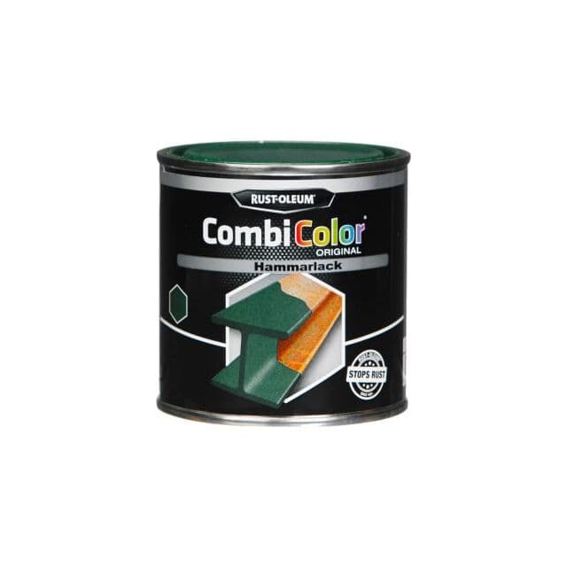 METALLFÄRG COMBICOLOR HAMMARLACK MÖRK GRÖN 250ML | Beijerbygg Byggmaterial