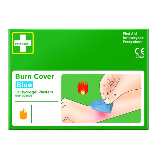 HYDROGELPLÅSTER BURNCOVER BLUE 10ST | Beijerbygg Byggmaterial