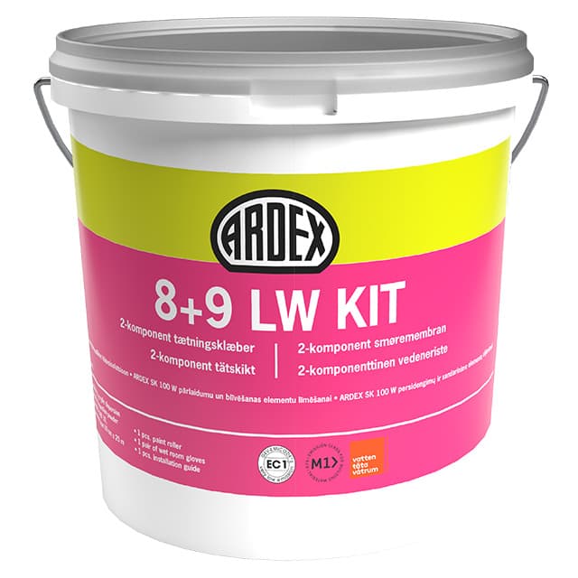 TÄTSKIKT 2-KOMP ARDEX 8+9 LW KIT LÅNGSAM 10KG | Beijerbygg Byggmaterial