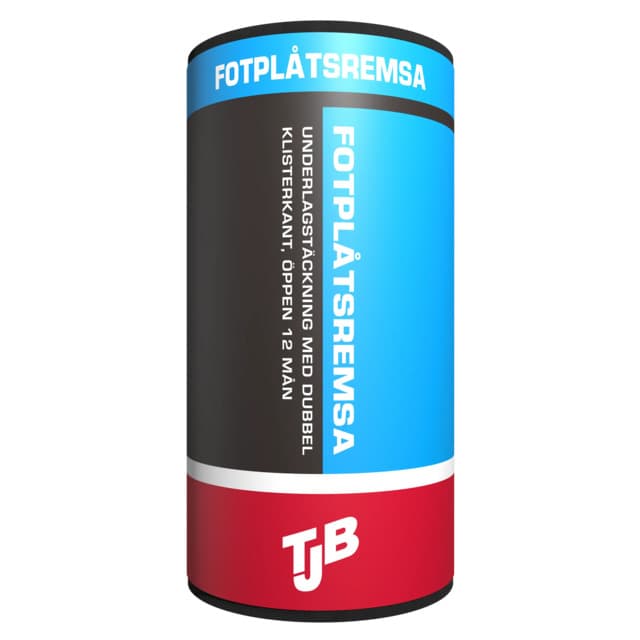 FOTPLÅTSREMSA TJB 0,33X25M | Beijerbygg Byggmaterial