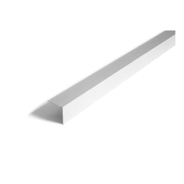 L-LIST 25X25X1,5MM SILVER 3 METERS ALUMINIUM | Beijerbygg Byggmaterial
