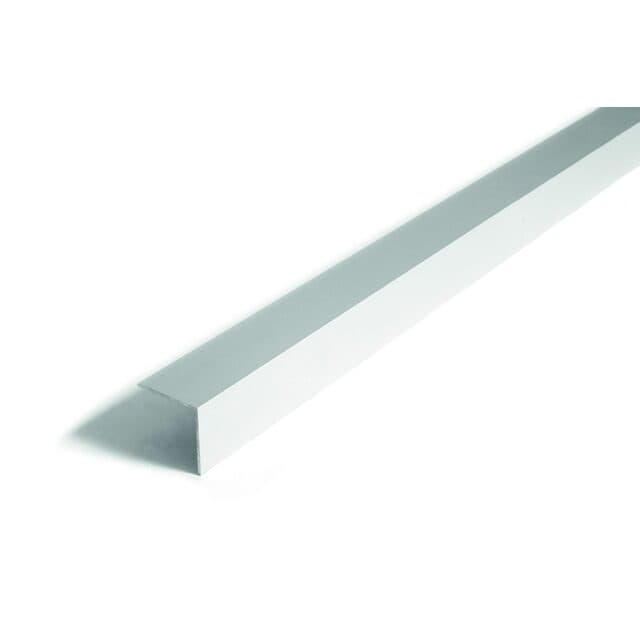 L-LIST 30X30X2MM SILVER 1 METERS ALUMINIUM | Beijerbygg Byggmaterial