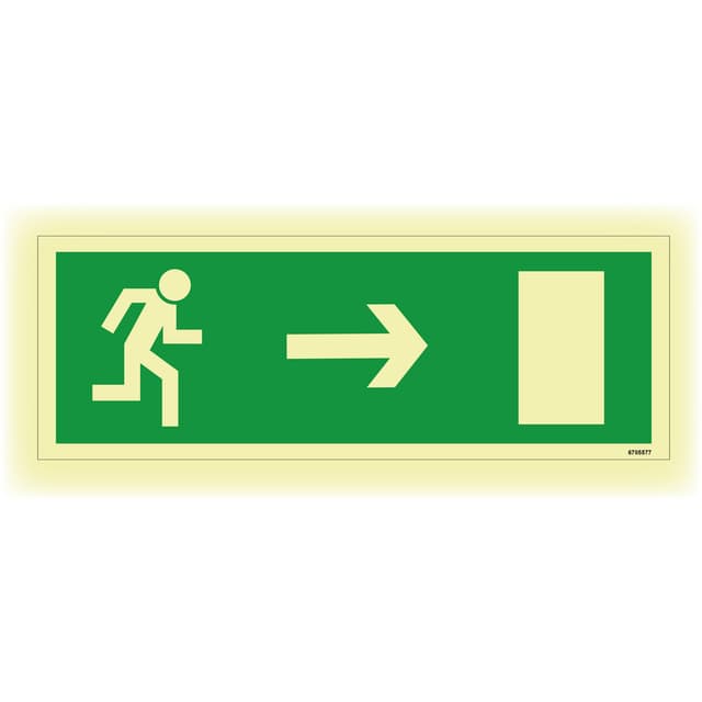 SKYLT UNIGRAPHICS UTRYMNIN PIL HÖ EFTERLYSANDE AL 297X105MM | Beijerbygg Byggmaterial