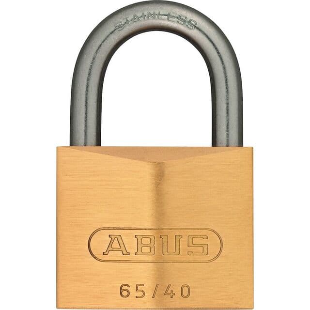 HÄNGLÅS ABUS 65IB/40 MÄSSING KLASS 1 | Beijerbygg Byggmaterial