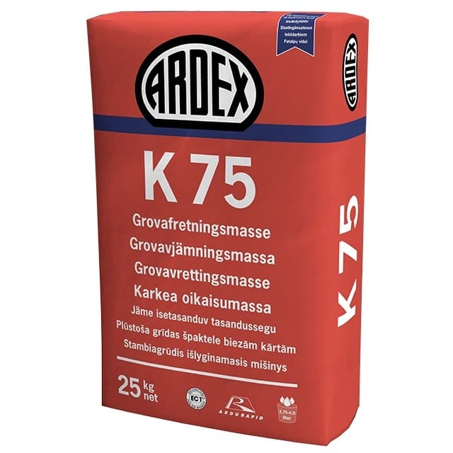 ARDEX K75 25KG INNE GROVAVJÄMN (40) | Beijerbygg Byggmaterial