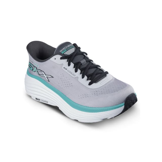 SKO MAX CUSHIONING EXCITON ENDEAVOUR SKECHERS LJUS GRÅ 46 | Beijerbygg Byggmaterial