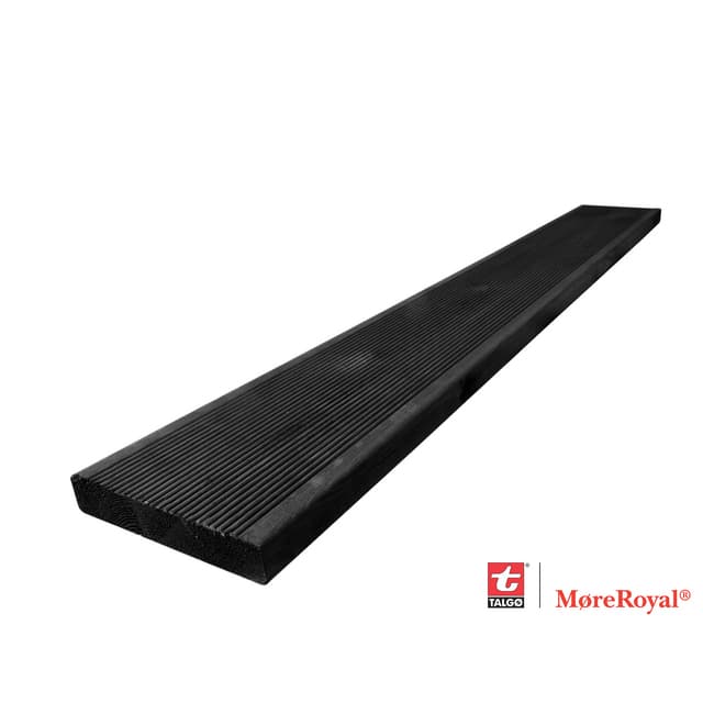 28X120 TRALL SVART RILLAD 4,8M MÖREROYAL | Beijerbygg Byggmaterial