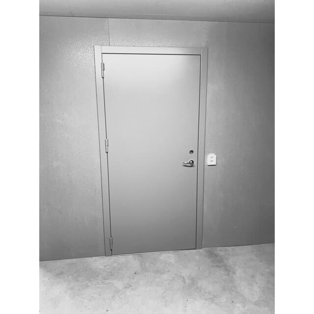 STÅLDÖRR 10X21H FODERB KARM IN O UTV.GRÅ EI60 S200RC3SK2 40dB | Beijerbygg Byggmaterial