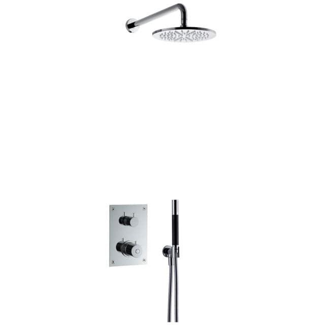 DUSCHBLANDARE BOX 7268 TERMOSTAT INBYGGNAD KROM | Beijerbygg Byggmaterial