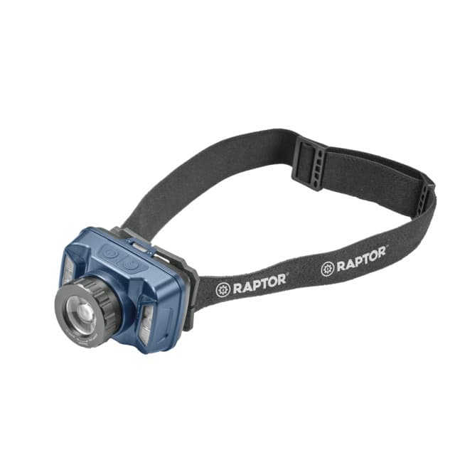 PANNLAMPA HJÄLM LADDB RAPTOR 580LUM HÖG, LÅG, VIT,RÖD BLINK | Beijerbygg Byggmaterial