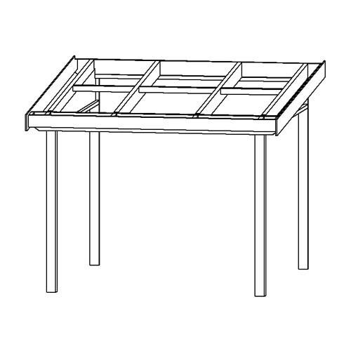 Okapad För Fasadmontering Fira Stomme 2855 X 3275 + 3,5