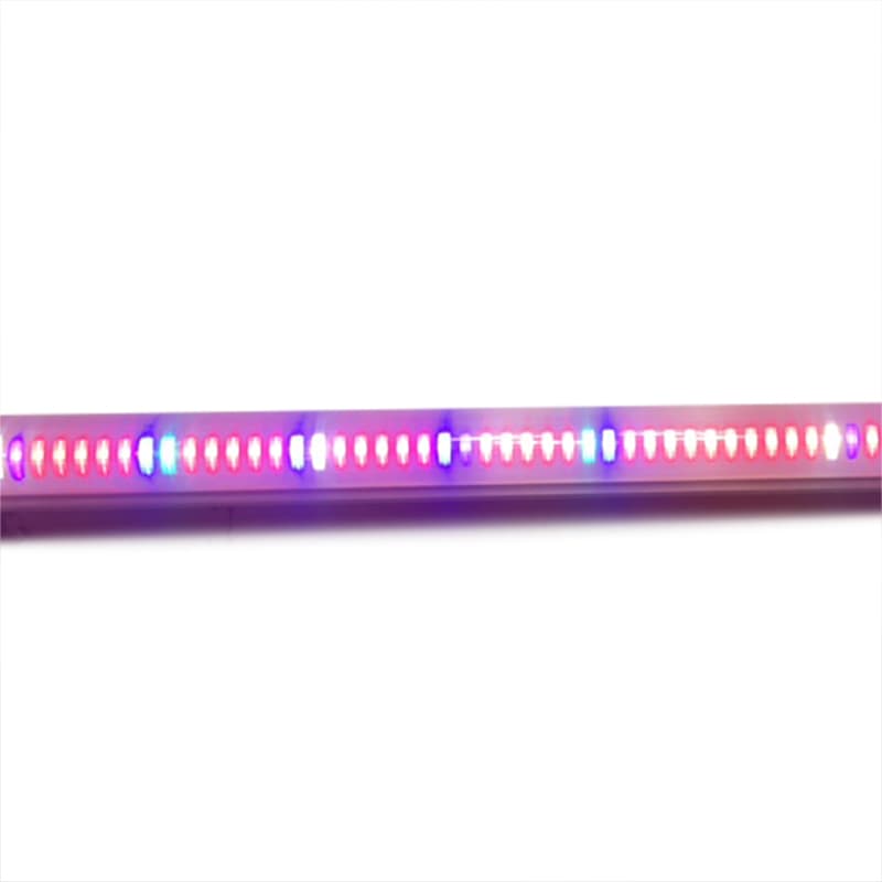 Växt-LED-lampa Growtube Sunshine, 30W, T8 sockel, 660nm rött/460nm blått/500K, 120 graders spridning, CE.