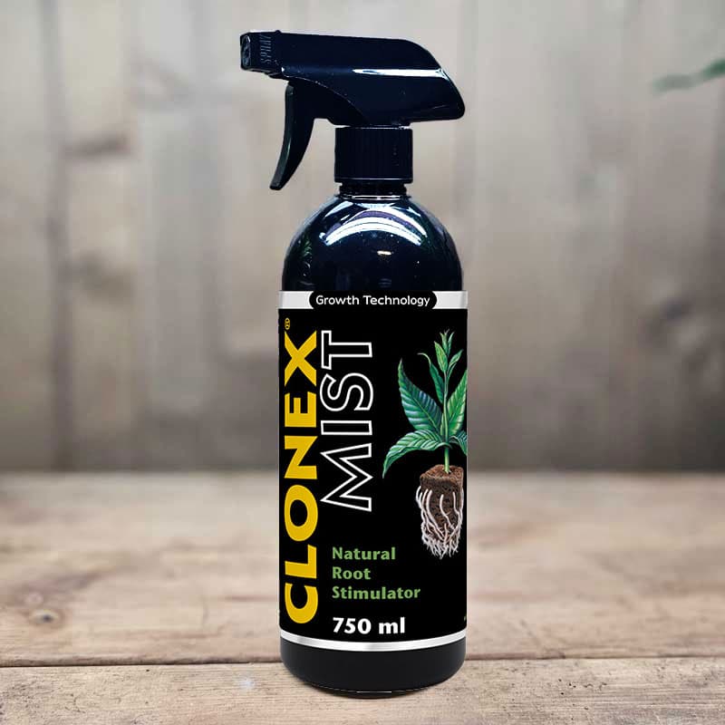 Clonex Mist, 750 ml, rotningsstimulerande, naturligt innehåll, sprayflaska, enkel att använda.