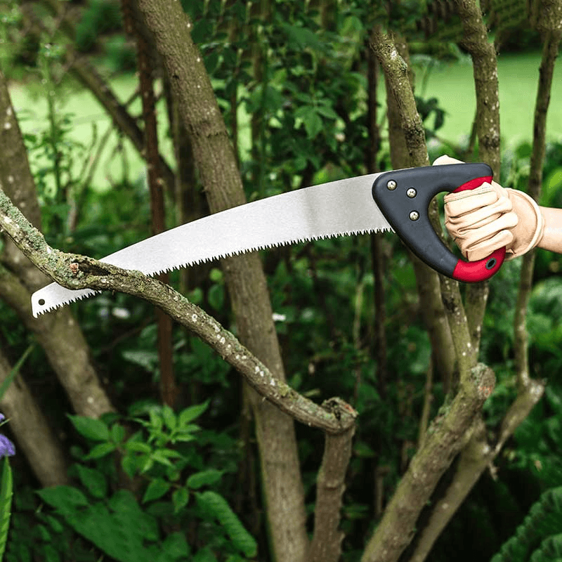 Beskärningssåg, handgjord såg med fina tänder för snabb och enkel beskärning