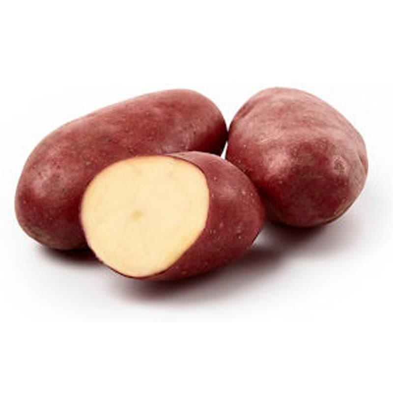 Cherie, sättpotatis, 1 kg röd skalfast oval potatis söt kastanjton fast kokning