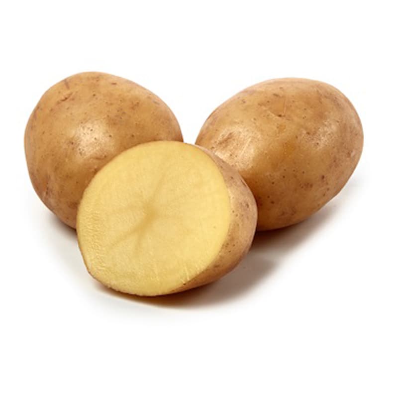 Princess, sättpotatis, 1 kg gul rundoval fast potatis medelhög avkastning god resistens