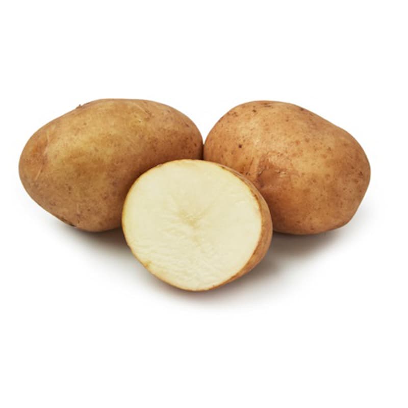 Rocket, sättpotatis, 1 kg tidig gul rundoval fast potatis stora knölar motståndskraftig