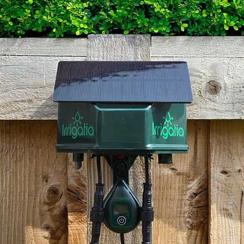 Irrigatia SOL-C18Q solcellsbevattning, Q-serie för bevattning av 18 krukor eller plantor