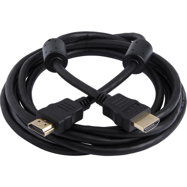 KABEL HDMI-HDMI SVART 2M | Beijerbygg Byggmaterial