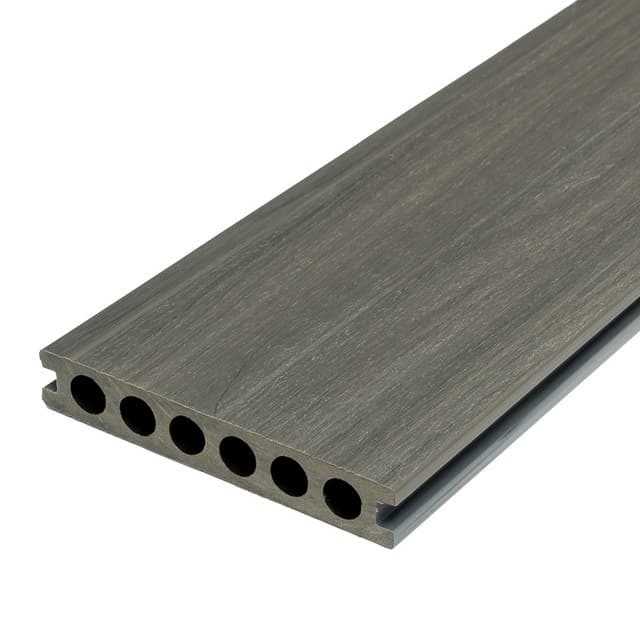 TRALL DOUBLED SILV/ANT 23X140 KOMPOSIT 2,8M 6,9M/M2 2 BR/FP | Beijerbygg Byggmaterial